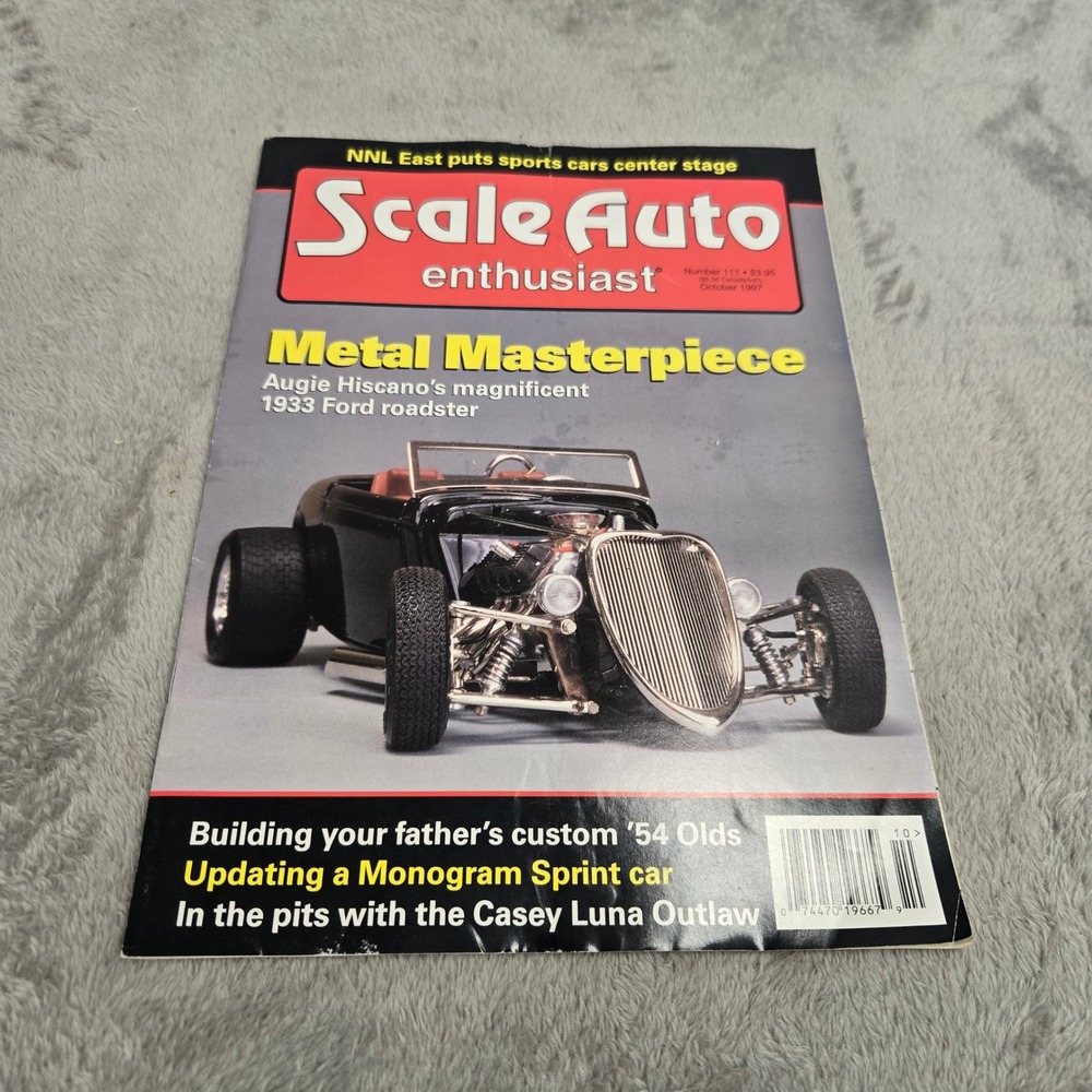 Scale Auto Enthusiast Magazine October 1997 No 111 1933 Ford Roadster 54 Olds